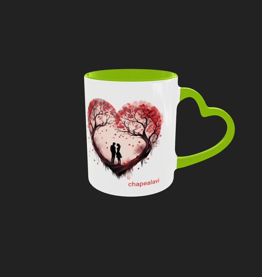 انتخاب ماگ سرامیکی دسته قلبی ( کد324) ماگ سرامیکی دسته قلبی ( کد324)